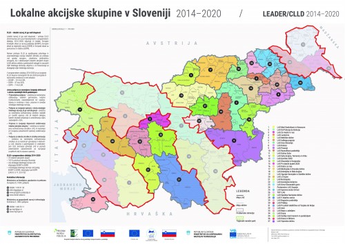 Kolesarska veriga na podeželju